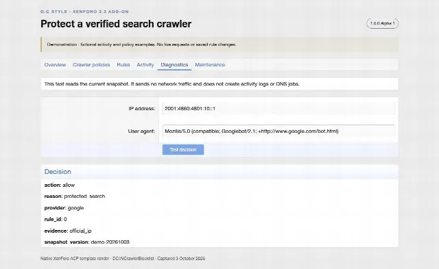 AI Crawler Blocklist screenshot 6