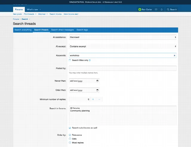 AI Disclosure Label screenshot 5