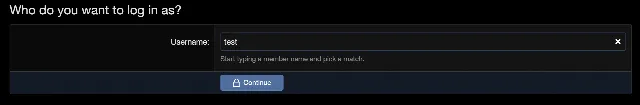 Login As User screenshot 4
