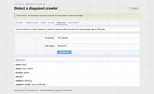 AI Crawler Blocklist screenshot 5