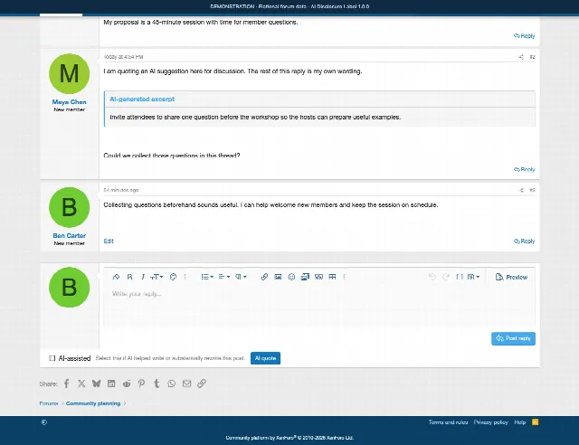 AI Disclosure Label screenshot 3